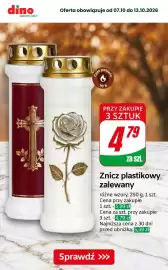 Dino gazetka Strona 7: dino najbliżej Ciebie Oferta obowiązuje od 07.10 do 13.10.2026 C Czas palenia 70 h PRZY ZAKUPIE 3