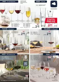 Selgros Prospekt woche 42 Seite 10: Weinglas €2,99, TEQTON Weinglas €2,99