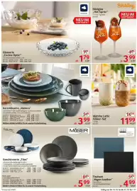 Selgros Prospekt woche 42 Seite 11: Matcha Latte Gläser-Set €11,99, Glasserie „Cucina Optic“ €1,79