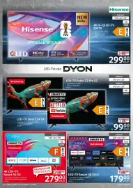 Selgros Prospekt woche 42 Seite 16: 4K LED-TV Smart 55 VX €279,00, LED-TV Smart 40 VX-2 €179,00