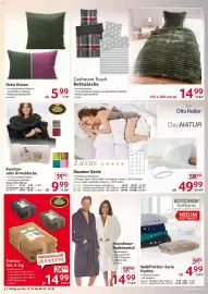 Selgros Prospekt woche 42 Seite 6: Otto Keller DauNATUR Daunen-Serie €49,99, GÖZZE Kuschel- oder Ärmeldecke €9,99