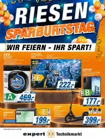 Expert Prospekt woche 41 Seite 1: AEG Waschmaschine LR6FL940EX €469,00, SAMSUNG Tablet Galaxy Tab A11+ WiFi €199,00
