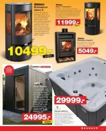 Bauhaus avis Side 17: Aduro Brændeoovn Aduro 9 €10.499,00, Sips Thor Sauna €24.995,00