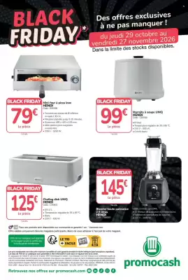 Promocash (valable jusqu'au 27-11)