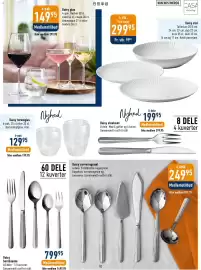 Imerco tilbudsavis Side 10: 4-pak 14995 Medlemstilbud Ikke medlem 299,95 Daisy glas 4-pak. Rødvin 50 cl. vand 44 cl, coupe