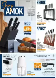 Imerco tilbudsavis Side 4: Shop AMOK 日田目 SABATIER Mon Bloc knivblok 6 dele. Knivblok i fyrretræ med urtekniv 9 cm, tomatkniv