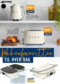 Imerco tilbudsavis Side 5: • smeg Findes også i sort ME 99995 SuperPris El-kedel 1,7 liter. Løs fod med 360 grader