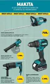 XL-BYG tilbudsavis Side 19: Makita løvsuger 18v €1.399,00, Makita bore-/mejselhammer 230v €1.249,00