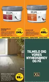 XL-BYG tilbudsavis Side 2: Berryalloc trendline 8 v4 €89,00, Rum vægmaling 10 mat €499,00