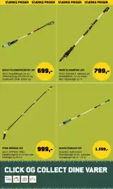 XL-BYG tilbudsavis Side 23: Ryobi grensav 18v €999,00, Worx teleskopsav 20v €799,00