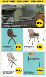 XL-BYG tilbudsavis Side 35: Maja spisebordsstol med drejefod og sorte ben €549,00, Thea spisebordsstol €549,00