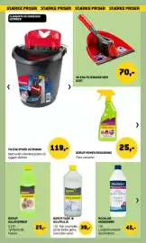XL-BYG tilbudsavis Side 47: Vileda fejebakke med kost €70,00, Borup power rengøring €25,00