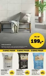 XL-BYG tilbudsavis Side 50: Alfix Letfix Plus Fliseklæber €299,00, Alfix Universalfuge €229,00