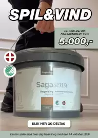 Harald Nyborg tilbudsavis Side 7: SPIL&VIND + SVANEM FERKET 9 liter bangerie- Wyborg Tanmark Sagacolor VALGFRI MALING FRA