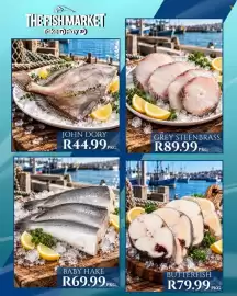 Take 'n Pay catalogue Page 4: BUTTERFISH €79,99, Grey Steenbrass €89,99