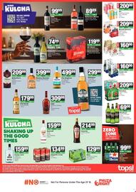 Spar Tops catalogue Page 2: Heineken Lager or Silver Cans €209,00, 4th Street Sweet Red €119,99