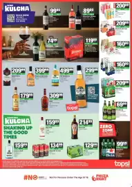 Spar Tops catalogue Page 2: Heineken Lager or Silver Cans €209,00, 4th Street Sweet Red €119,99