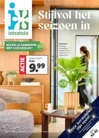 Intratuin folder Pagina 1: intratuin Stijlvol het seizoen in BETAAL JE AANKOPEN ECO MET ECOCHEQUES* CHEQUES Waaierpalm