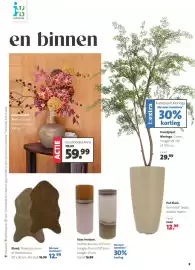 Intratuin folder Pagina 9: Kleed €12,99, Vaas horizon €11,59