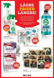 Willys reklamblad vecka 42 Sida 9: Fixa kulör tvätt €50,00, Smart Pets hundmat €40,00