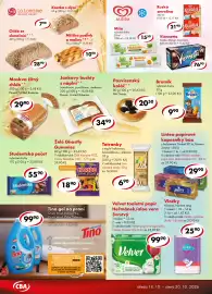 CBA leták týden 42 Strana 4: Penam jankovy buchty s naplni €34,90, Velvet toaletní papír Heřmánek/aloe vera 3vrstvý €99,90