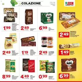 Volantino Sisa Pagina 11: Fimardolci Ferretti Cacao €1,99, Pan di Stelle merenda €2,49