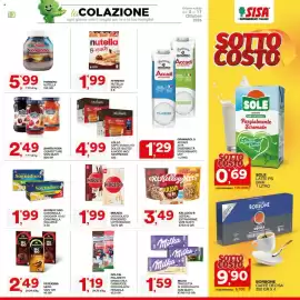Volantino Sisa Pagina 13: Milka Tavoletta di cioccolato €1,59, Kellogg's cereali extra/krave €3,49