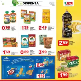 Volantino Sisa Pagina 17: Gallo chips riso paprika/protein/sale marino €0,89, Plasmon Pastina varie trafile €1,39