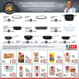 Volantino Sisa Pagina 25: Sisa ricarica sapone olio di argan vellutante €3,00, Sisa sfogliatine di patate €1,99