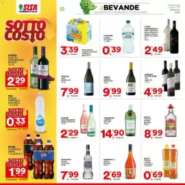 Volantino Sisa Pagina 26: Keglevich vodka classica €7,99, Tavernello Spritz Orange €2,69