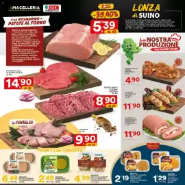Volantino Sisa Pagina 3: Amadori Buona Domenica €6,49, Martini Cotoletta di pollo agli spinaci/ classiche €1,29