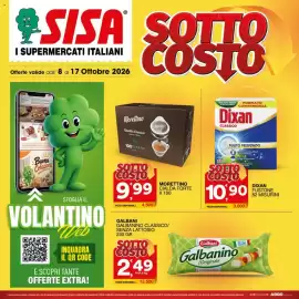 Volantino Sisa Pagina 36: Dixan classico €10,90, Morettino cialda forte €9,99
