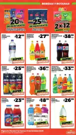 Folleto Merco semana 41 Página 9: Refresco Mirinda, 7up, Manzanita o Squirt €36,99, Jarritos refresco variedad €27,99