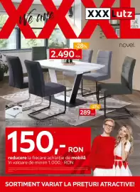 Catalog XXXLutz Pagină 1: Masă €2.490,00, Scaun €289,00