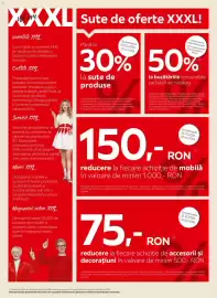 Catalog XXXLutz Pagină 2: We are Varietate XXXL X La noi găsiţi o varietate XXXL de produse de mobilier şi accesorii pentru