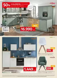 Catalog XXXLutz Pagină 4: Venda scaun €399,00, Celina bucătării la comandă €16.990,00