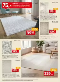 Catalog XXXLutz Pagină 6: Dieter Knoll covor țesut €349,00, Novel covor tesut €229,00