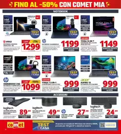 Volantino Comet settimana 41 Pagina 10: FINO AL -50% CON COMET MIA NOTEBOOK Series 3 intel CORE ULTRA 7 16" FHD SSD1TB RAM