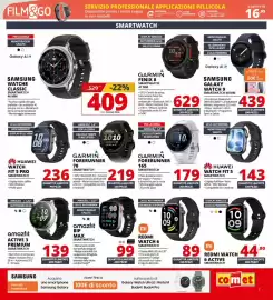 Volantino Comet settimana 41 Pagina 6: FILM&GO PER LA CORSA MONITORAGGIO SALUTE Galaxy Al SAMSUNG WATCH8 CLASSIC SMARTWATCH