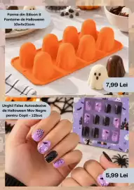 Catalog Jumbo Pagină 4: Forma din Silicon 8 Fantome de Halloween €7,99