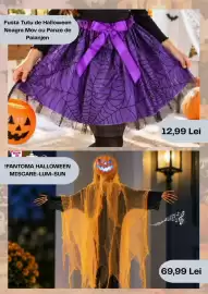 Catalog Jumbo Pagină 5: Fusta Tutu de Halloween Neagra Mov cu Panze de Paianjen €12,99, Fantoma halloween €69,99