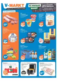 V Markt Prospekt woche 42 Seite 1: Chiemseer Hell oder Hell 0,0 % €13,99, GOURMETmaxx Heißluftfritteuse €19,99