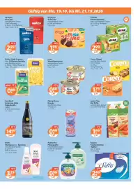 V Markt Prospekt woche 42 Seite 21: Lutz Wurstkonserven €0,88, Griesson Soft Cake €1,99