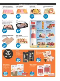 V Markt Prospekt woche 42 Seite 3: DRAI Bavarian Jerky €4,99, Strohschwein-Krustenbraten €0,99