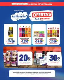 Catálogo Surtifamiliar Página 7: Postobón gaseosa surtida €4.650,00, Galleta Golozeta €5.950,00