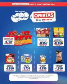 Catálogo Surtifamiliar Página 9: Doña Torta €11.950,00, Luker Chocolate Choco Express €12.950,00
