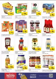 Nesto catalogue Page 10: Maggi Indgids 101 Indolnie 1015 Ching's VEG HAKKA NOODLES شورية جاج بشعيرية . 16.99 AED 11.99 Maggi
