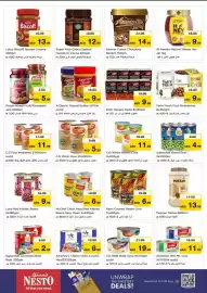 Nesto catalogue Page 9: Loties Biscoff Crea 19.99 400 AED 13.99 Lotus Biscoff Spread Creamy 400gm Sugar CHO 48.99 SPRE SHOOL