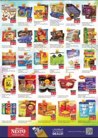Nesto catalogue Page 2: 2 pcs per pack per pack Fli Gabery Flutes BREAKSTA SPECIAL OFFER AED 14.99 AED 8.99 WOW! m&ms s PACK