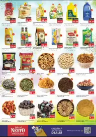 Nesto catalogue Page 8: Cow Ghee 500 mi 2 pcs AED 26.99 19.99 Aseel VEGETABLE CHE AED 18.99 12.99 Aseel Vegetable Ghee